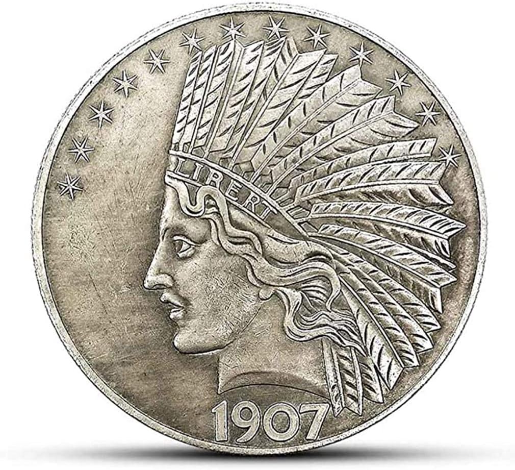 Antique Commemorative Indian Head Ten-Dollar Coin
