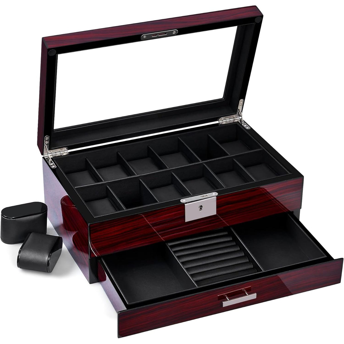 12 Slot Watch Display Case Organizer