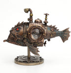 Chronicles of the Brass Leviathan Handcrafted Steampunk Submarine