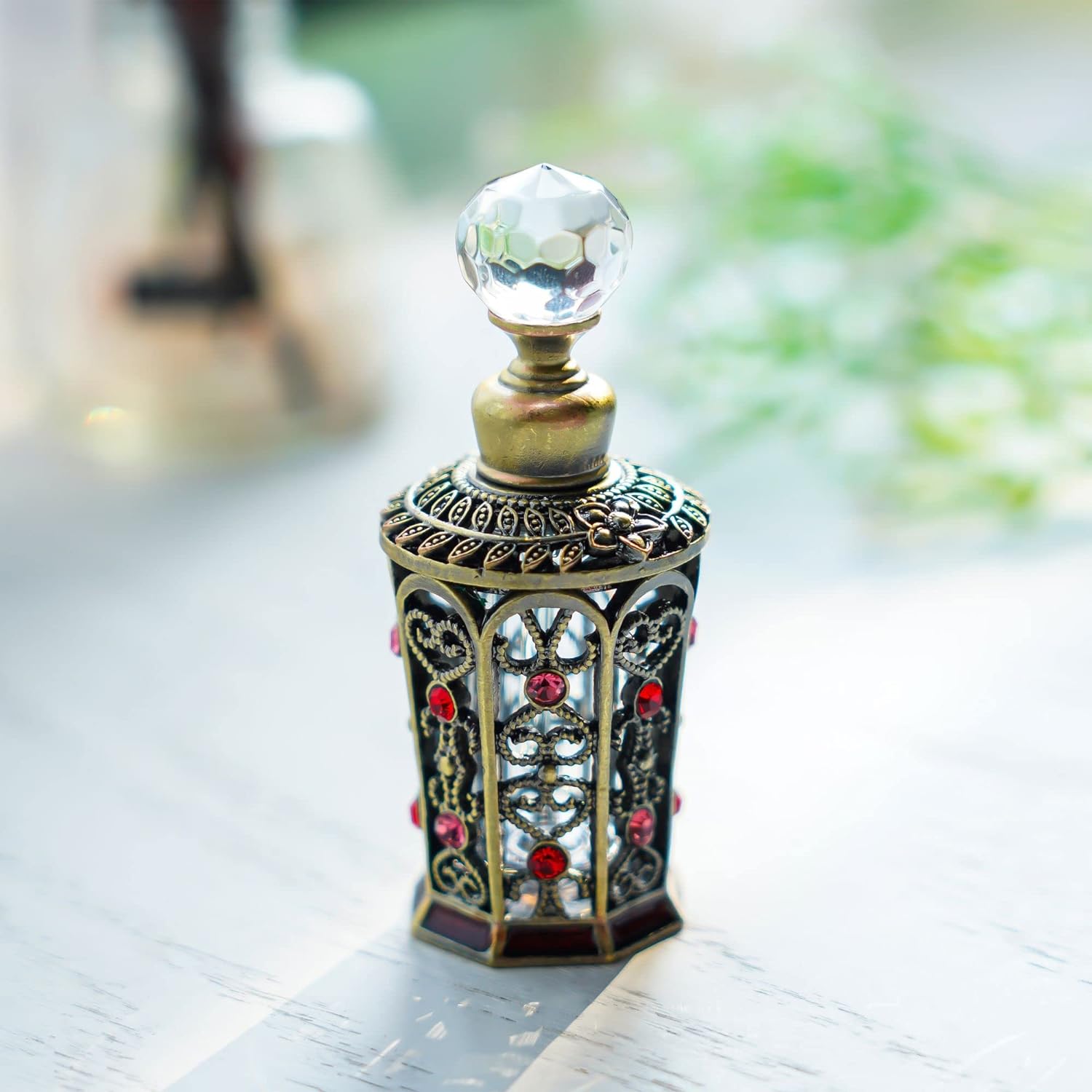 Antique Glass Perfume Bottle