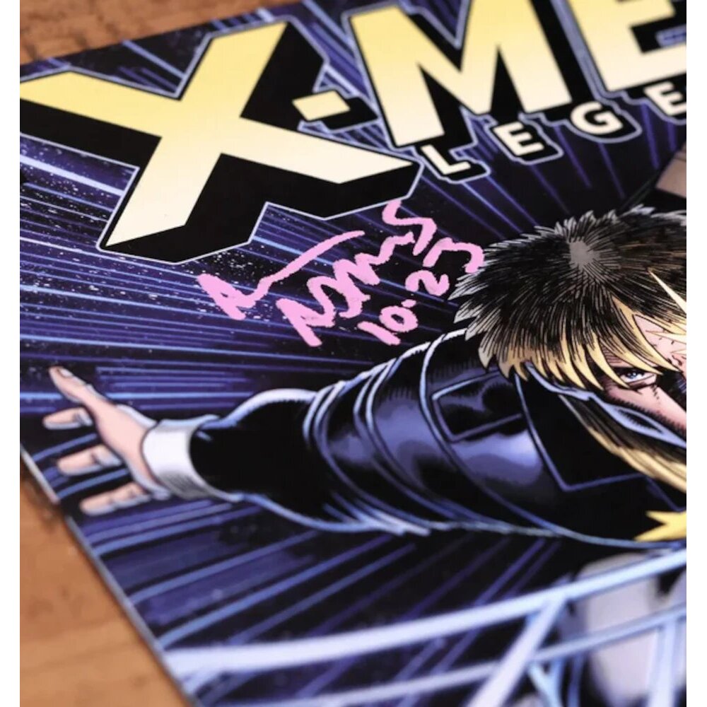 Autographed X-Men Legends #3 Comic Book Collectible
