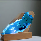 Handmade Underwater Scene Lamp