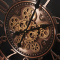 Steampunk Gears Wall Clock
