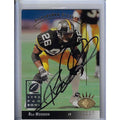 Rod Woodson Autographed Football Card
