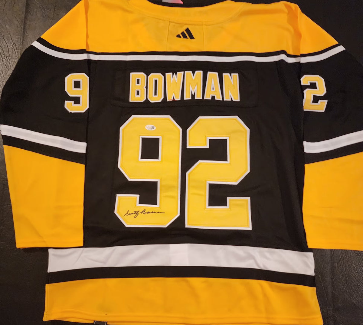 Scotty Bowman Personally Signed Penguins Jersey