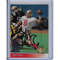 Steve Young Autographed Football Card