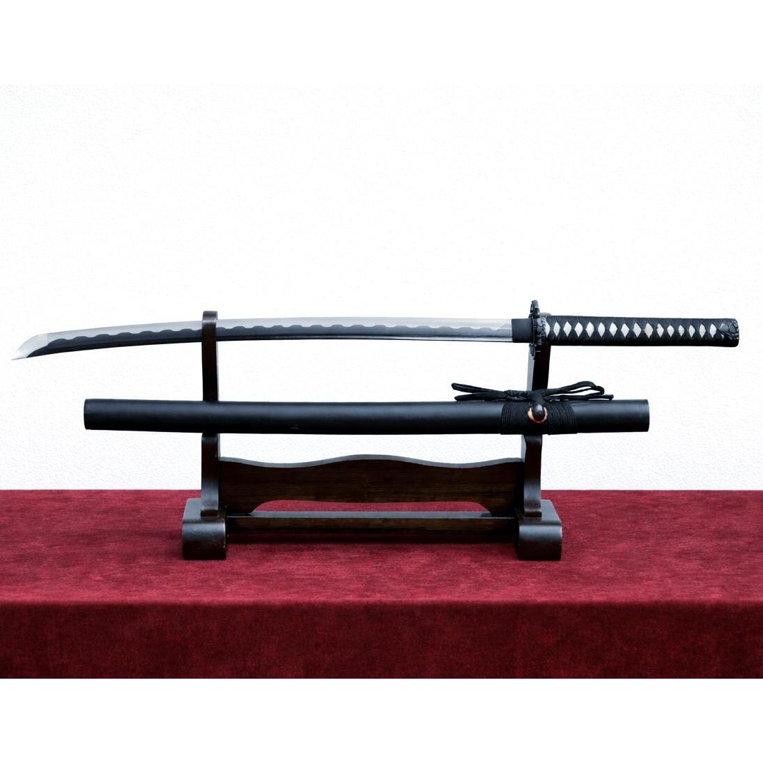 Full Tang Samurai Katana Sword with Hardwood Saya