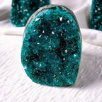 Blue Crystal Geode Mineral Cluster