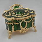 Korean Princess Style Velvet Jewelry Trinket Box