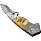 Handcrafted Damascus Nomad Knife
