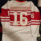 Vladimir Konstantinov Autographed Detroit Jersey