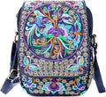Bohemian Embroidered Mini Travel Bag