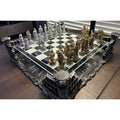 Roman Gladiators Coliseum Chess Set