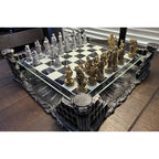 Roman Gladiators Coliseum Chess Set
