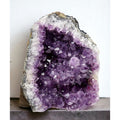 Natural Amethyst Crystal Geode Cluster