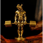 Solid Brass Bodybuilding Rhino