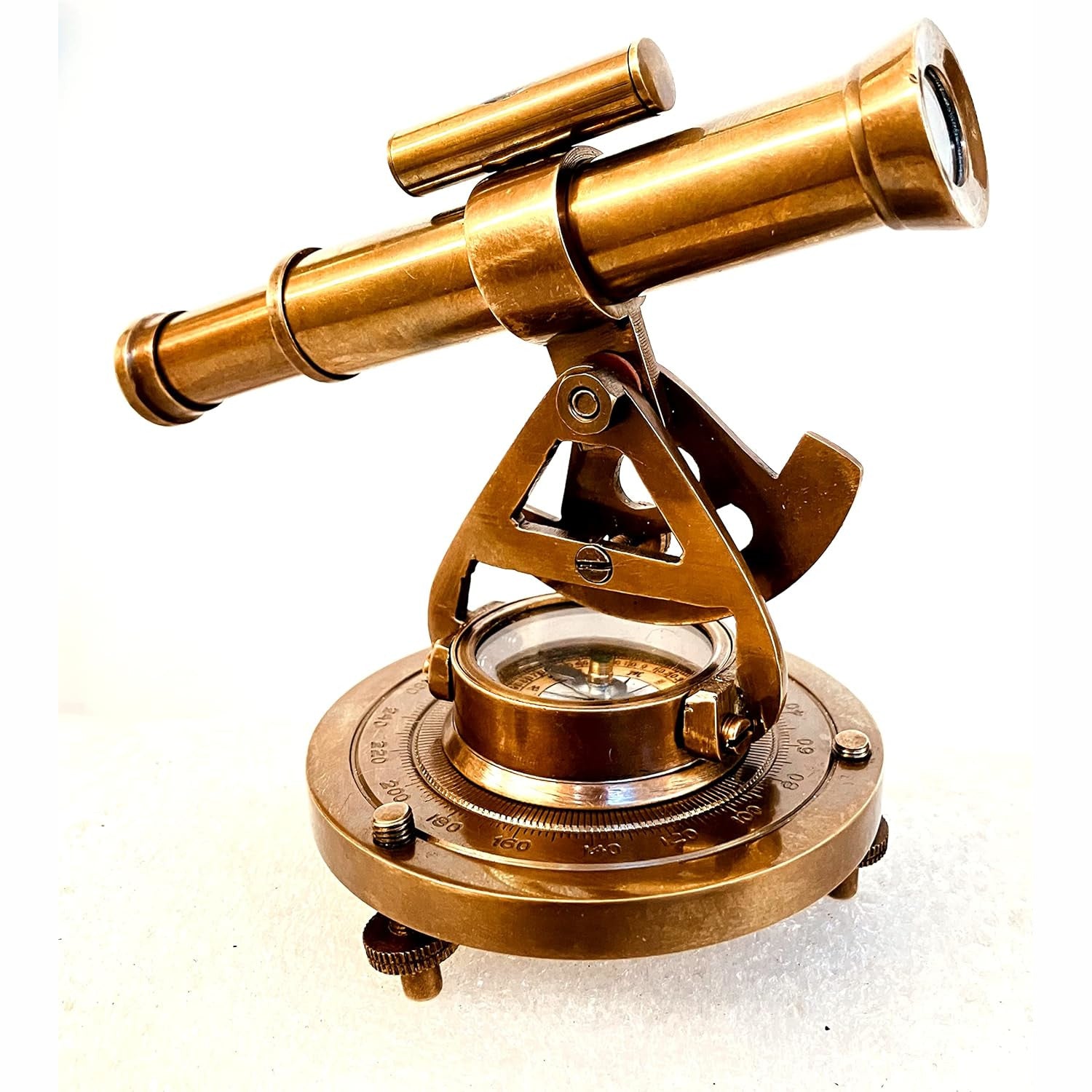 Alidadle Telescope with Compass Base