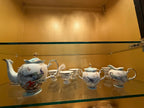 Vintage Bone China Tea Bloom Set