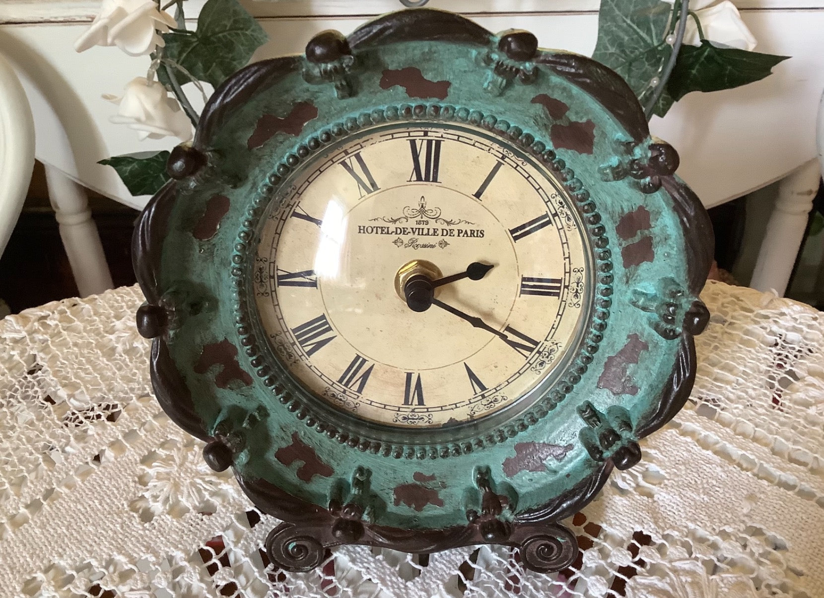 Vintage  French Table Top Clock