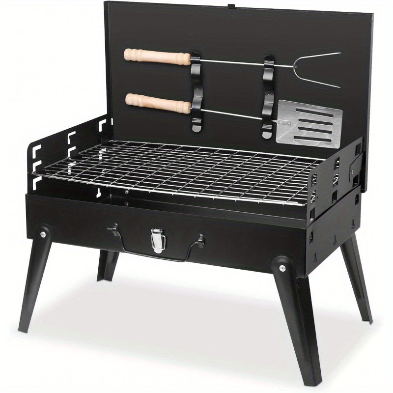 Portable Foldable Charcoal BBQ Grill