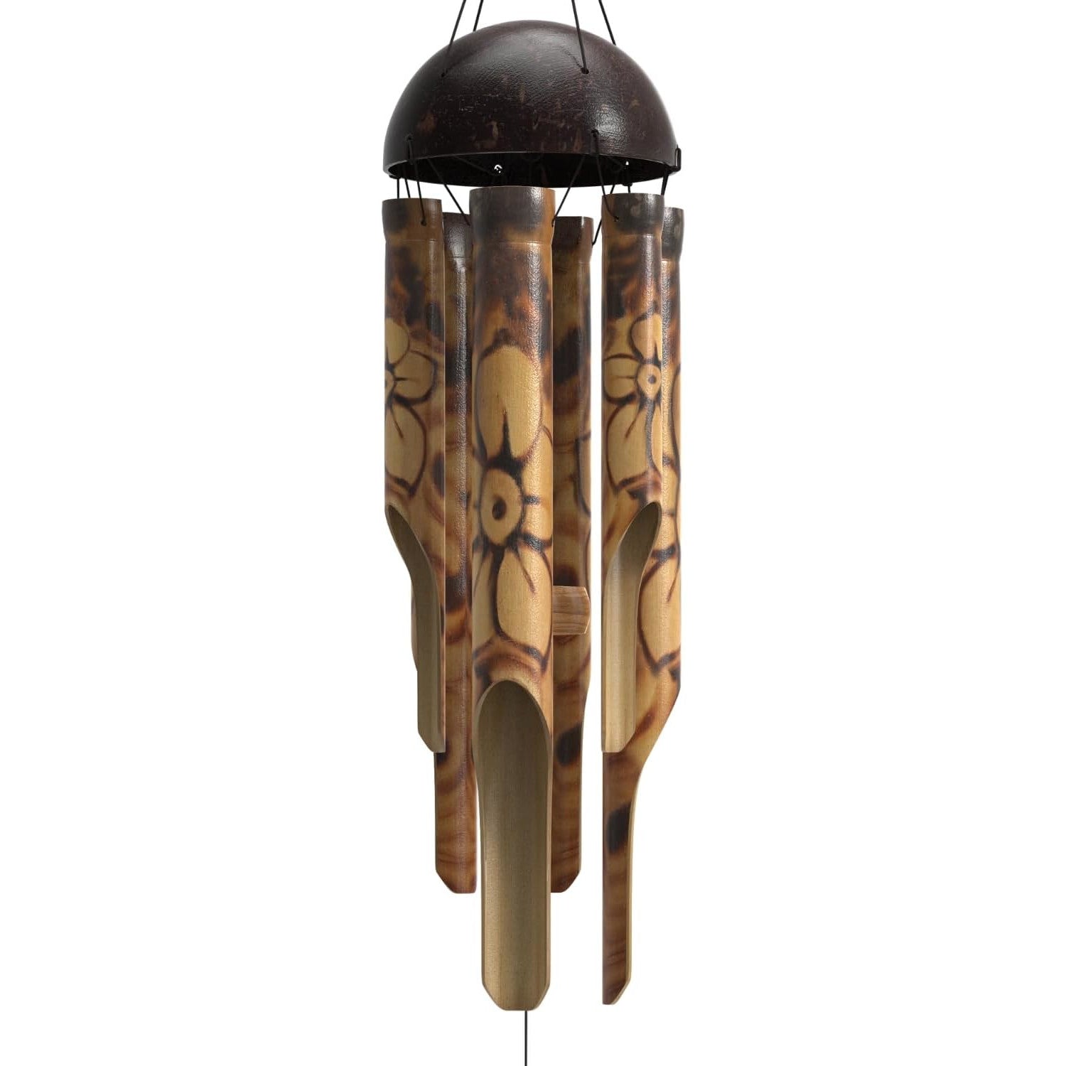 Indonesian Bamboo and Coconut Wind Chimes