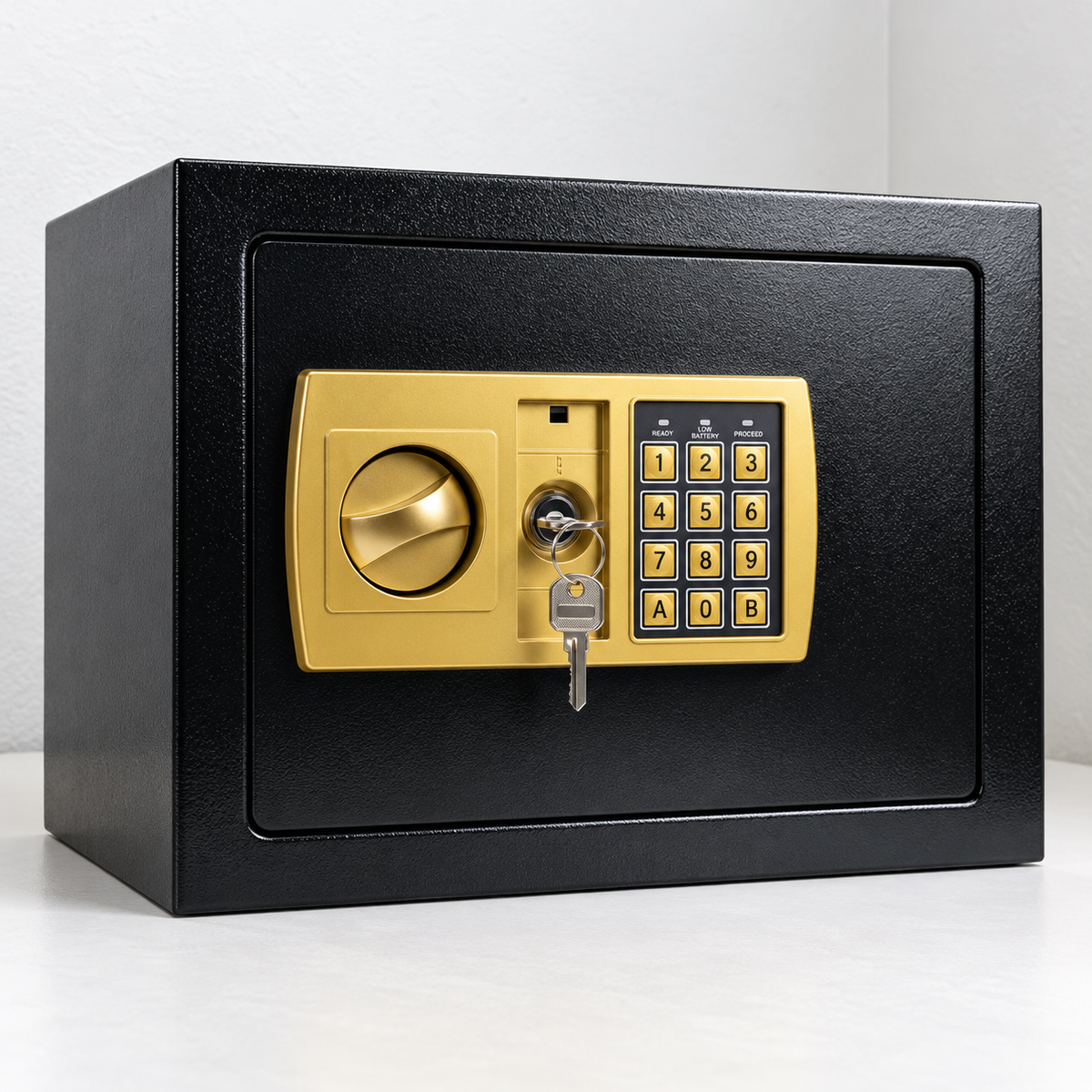 Digital Electronic Security Safe with Fireproof Bag
