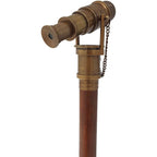 18th Century Antique Finish Telescope Walking Stick
