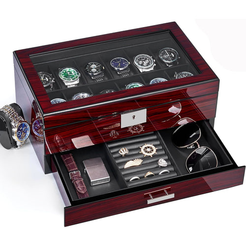 12 Slot Watch Display Case Organizer