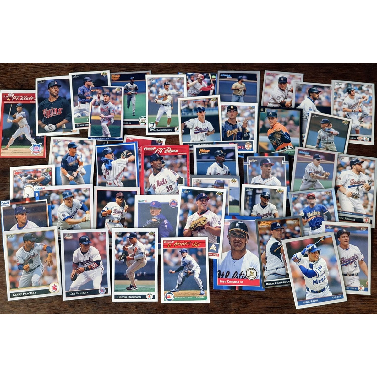 Lot of Over 200 Baseball Card Cards