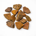 2 Pound Bulk Rough Tiger Eye Crystal Raw Gemstones