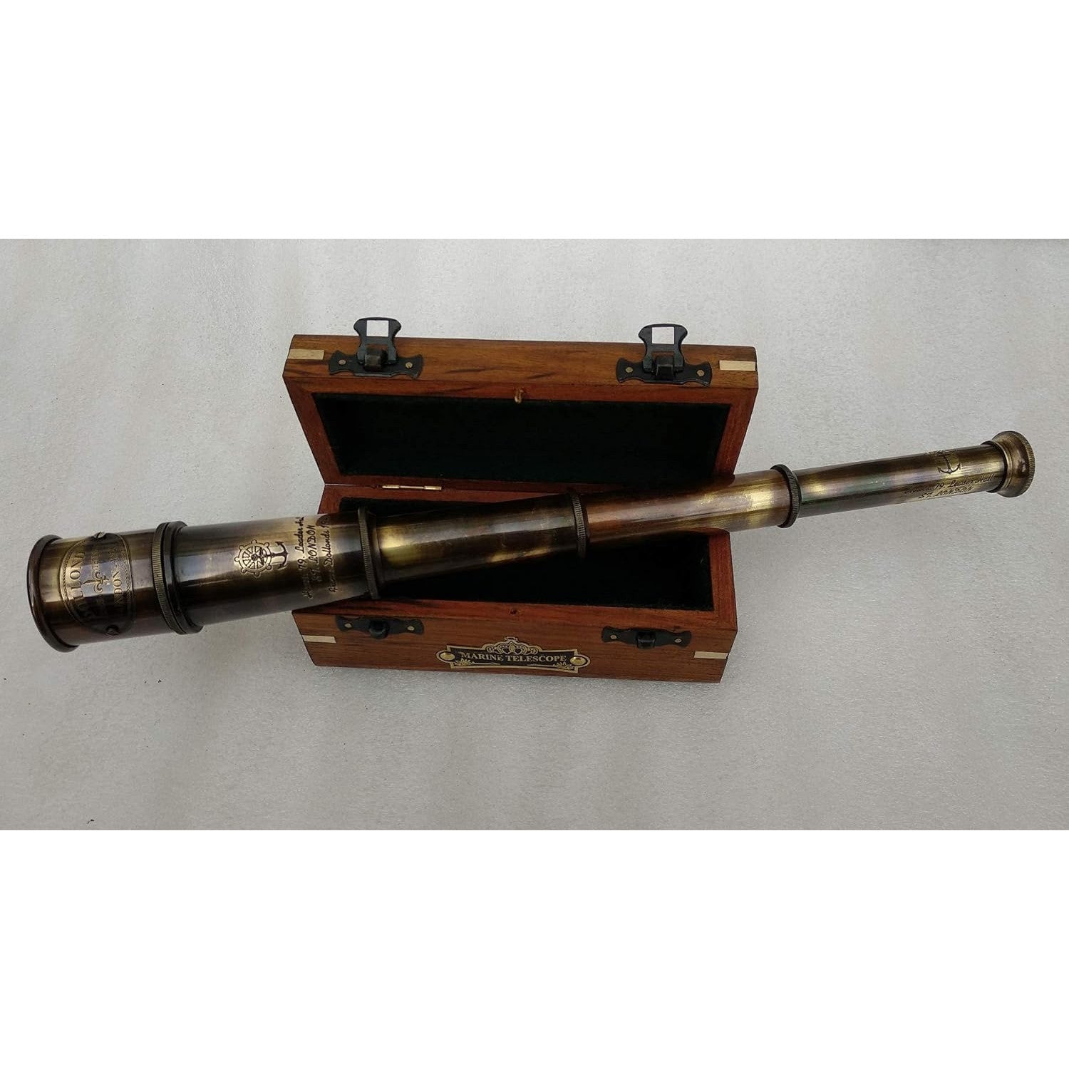 1920 Pure Brass Nautical Antique Spyglass