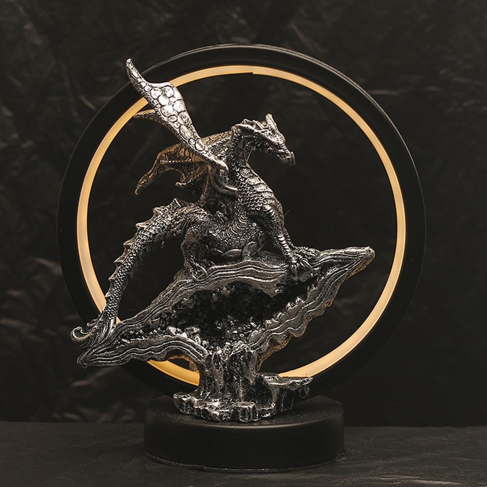 Handcrafted Dragon Glow Lamp