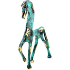 Ancient Bronze Horse from the Greek Geometric Era