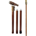 18th Century Antique Finish Telescope Walking Stick