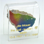 Historical Berlin Wall Fragment with Case