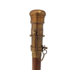 18th Century Antique Finish Telescope Walking Stick