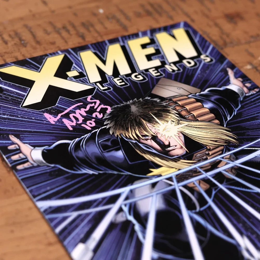 Autographed X-Men Legends #3 Comic Book Collectible
