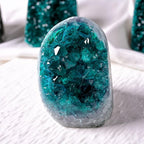 Blue Crystal Geode Mineral Cluster