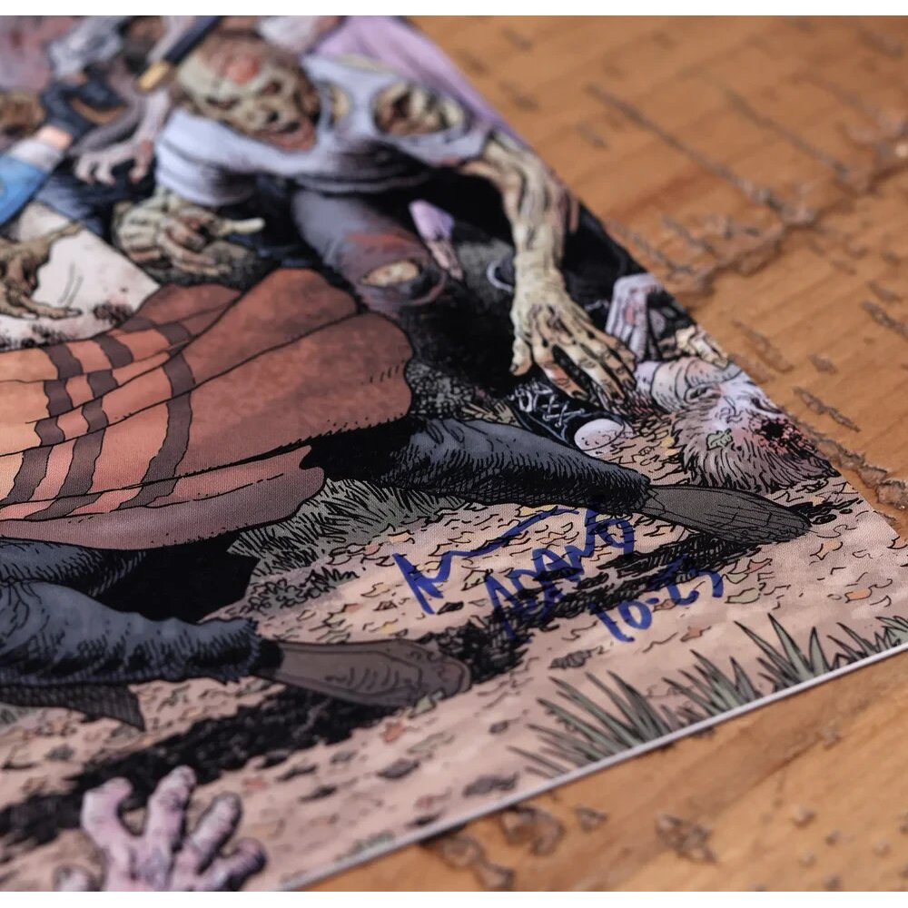 The Walking Dead #159 Signed by Arthur Adams
