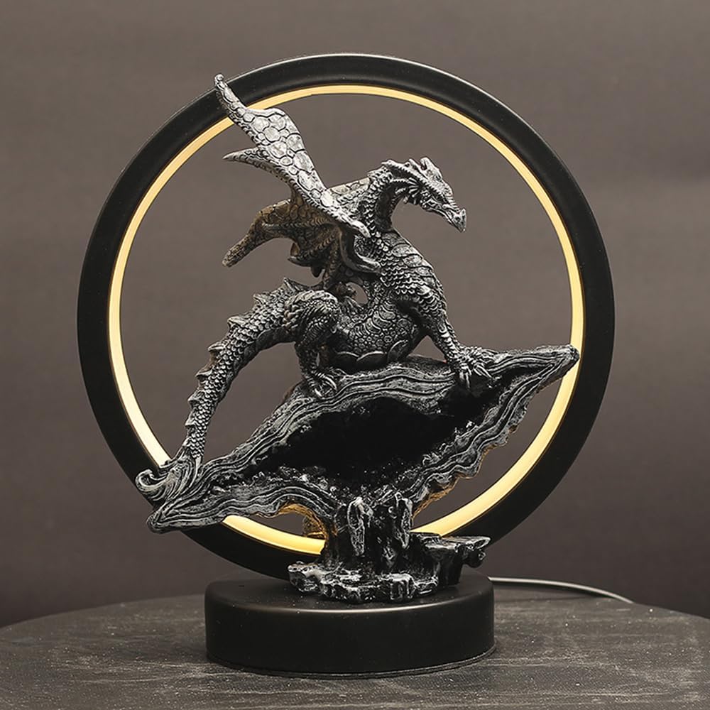 Handcrafted Dragon Glow Lamp
