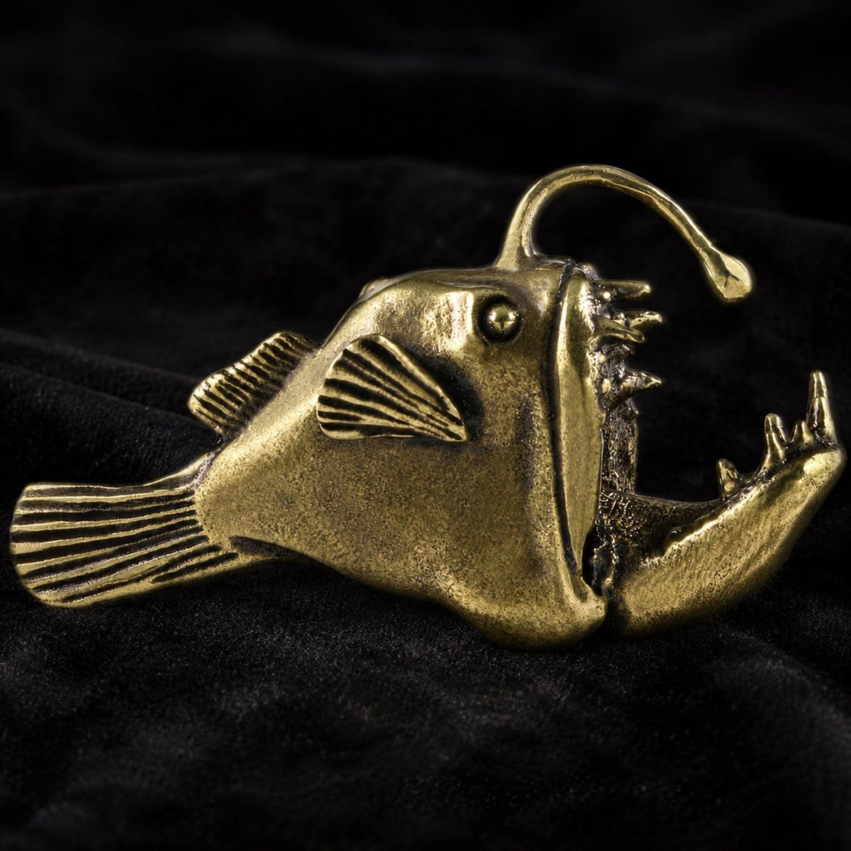 Solid Brass Lamp Fish