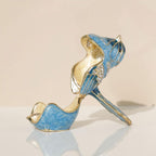 Hand-Painted Blue Bird Rhinestone Keepsake