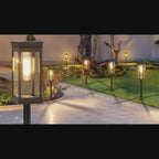 8-Piece Solar Outdoor Garden Light Set