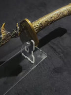 Hand-Forged Chinese Dao Sword with Dragon Handle