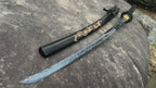 Handmade Carbon Steel Katana with Scabbard