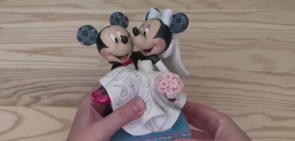 Disney Traditions Mickey & Minnie Bride and Groom