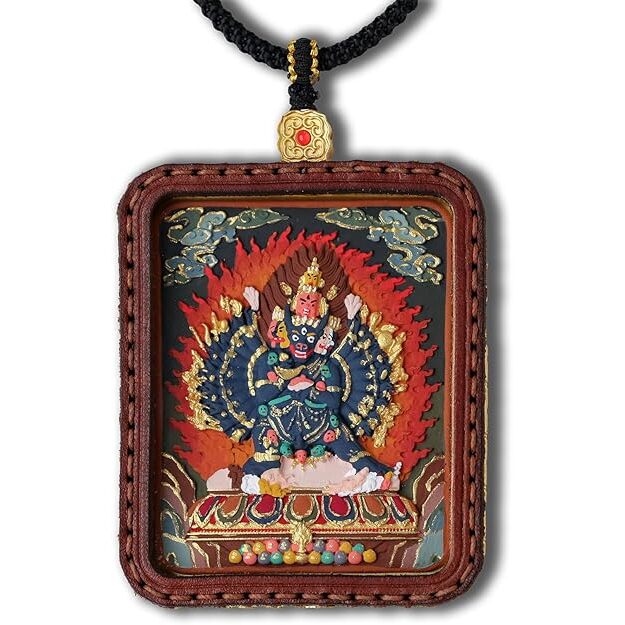 Tibetan Monk Tsa Tsa Buddha Amulet