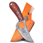 Damascus Survival Hunting Knife