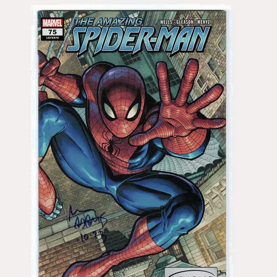 Original Signed Comics by Artiest Spider Comic Book NM Condition