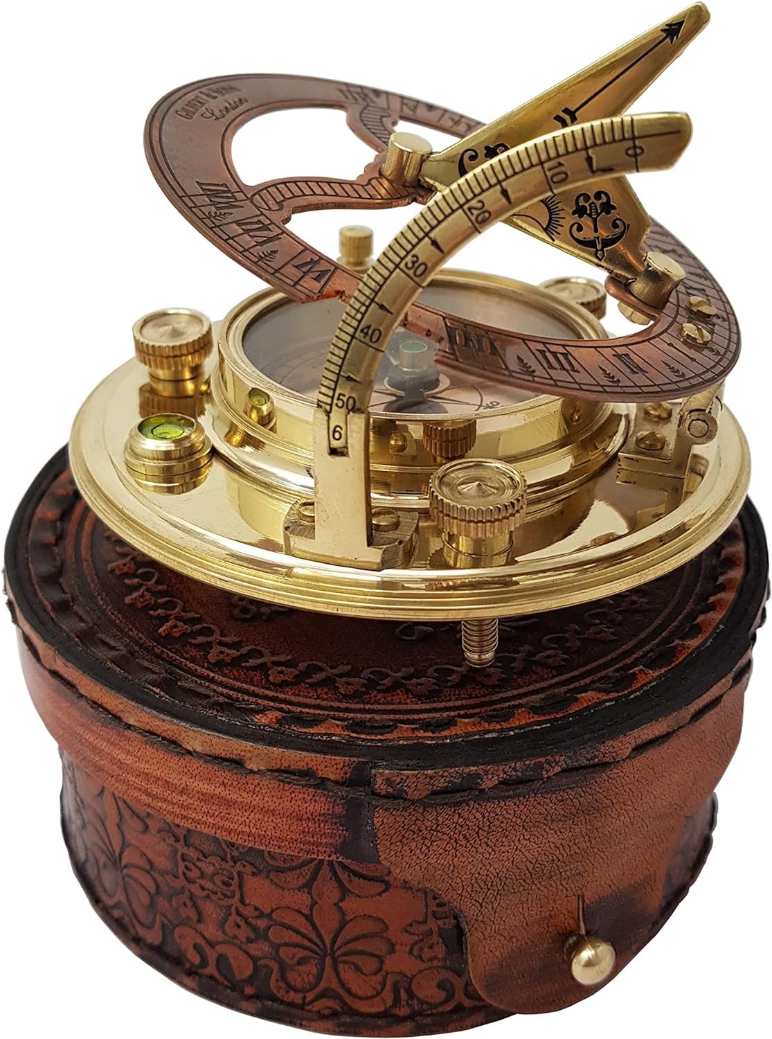 Antique Sundial Made of Brass and Copper Year 1100s